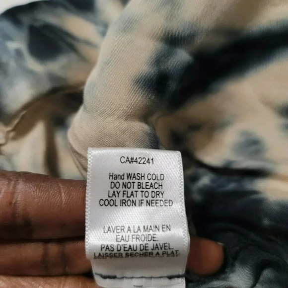 YOUNG FABULOUS & BROKE SIZE L JANELLE ANKLE TIE DYE CARGO POCKETS PANTS Women’s - Picture 11 of 12